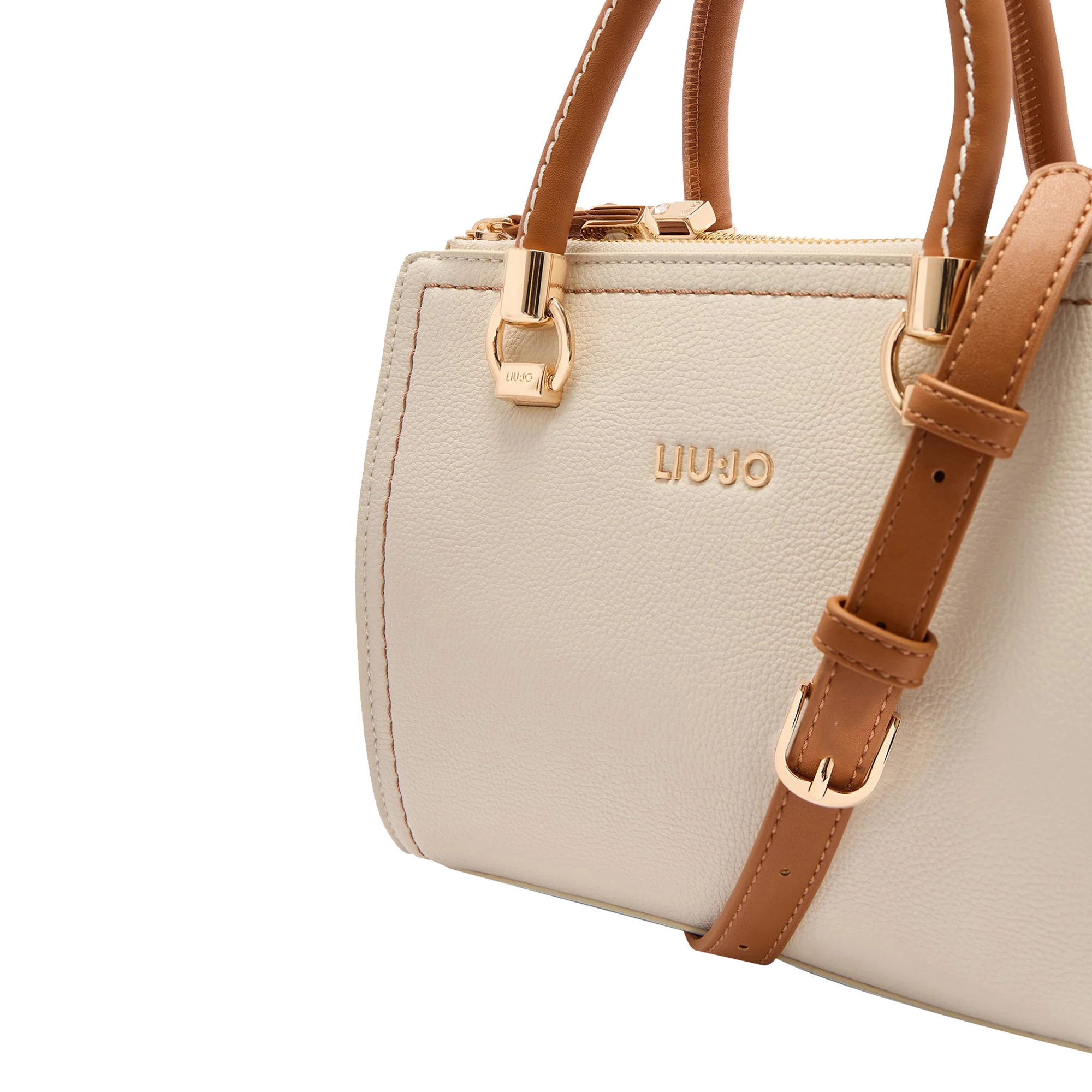 Borsa a mano Donna con pochette Bicolor - Image 3
