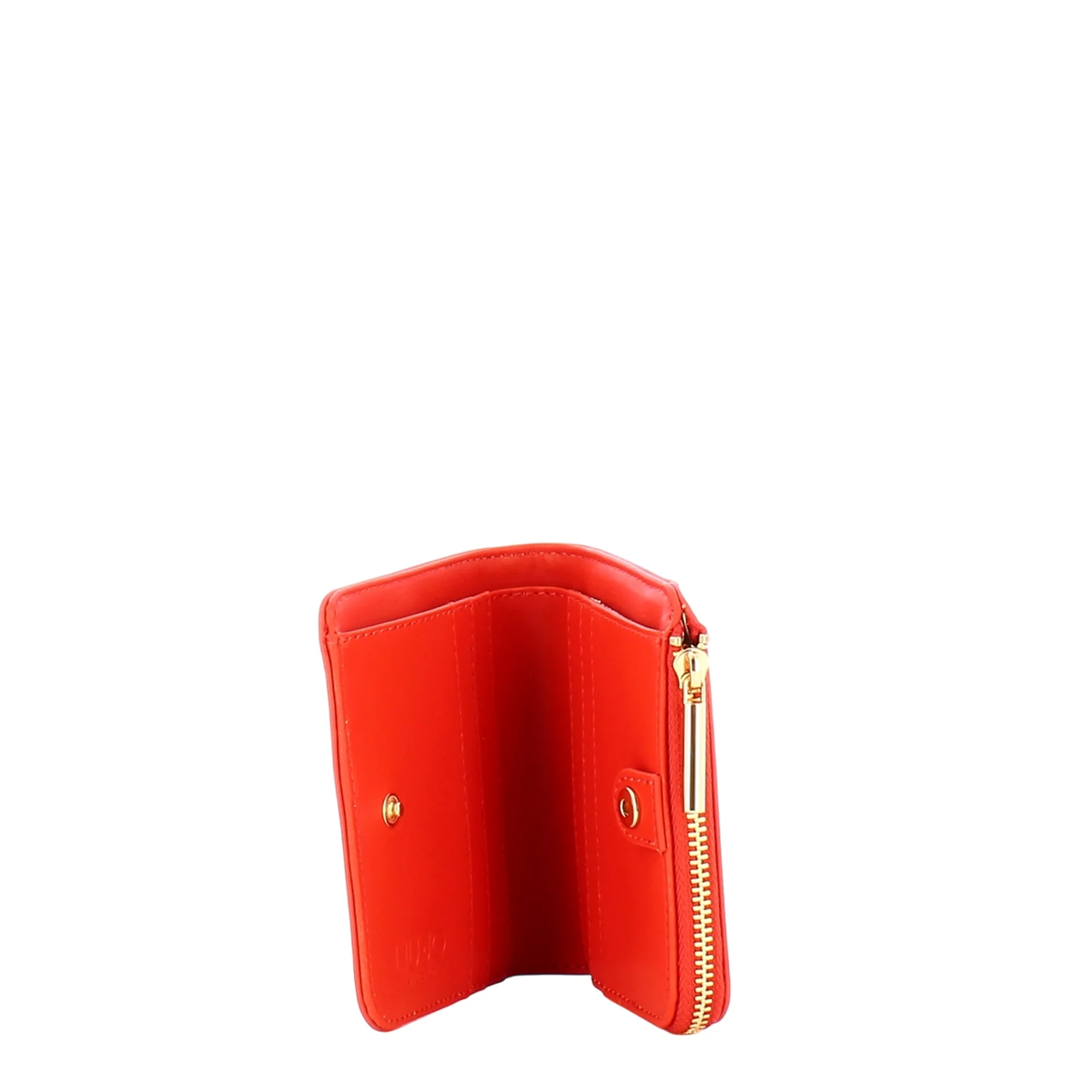 Portacarte da Donna con zip arancione - Image 3