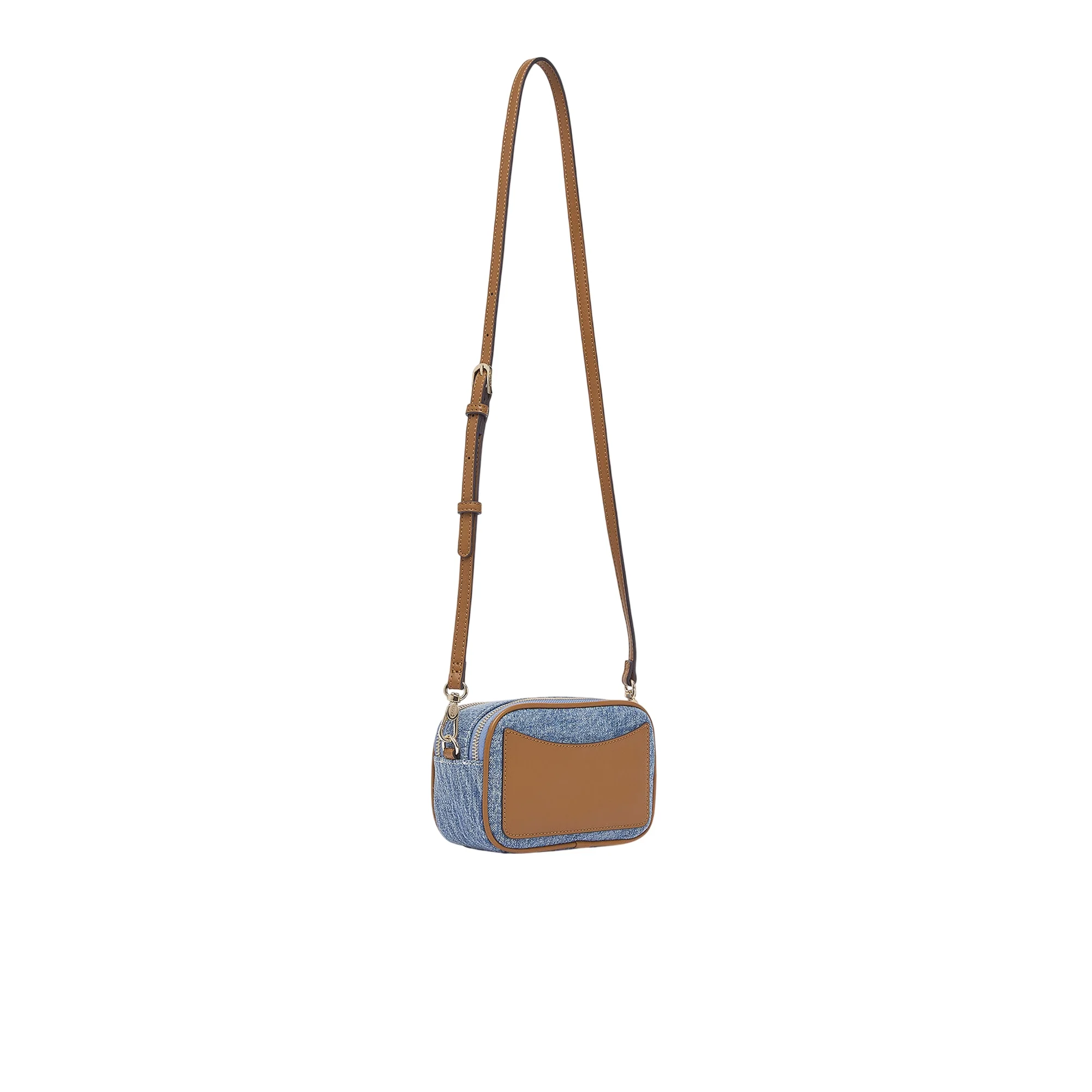 Mini bag a tracolla in denim - Image 3