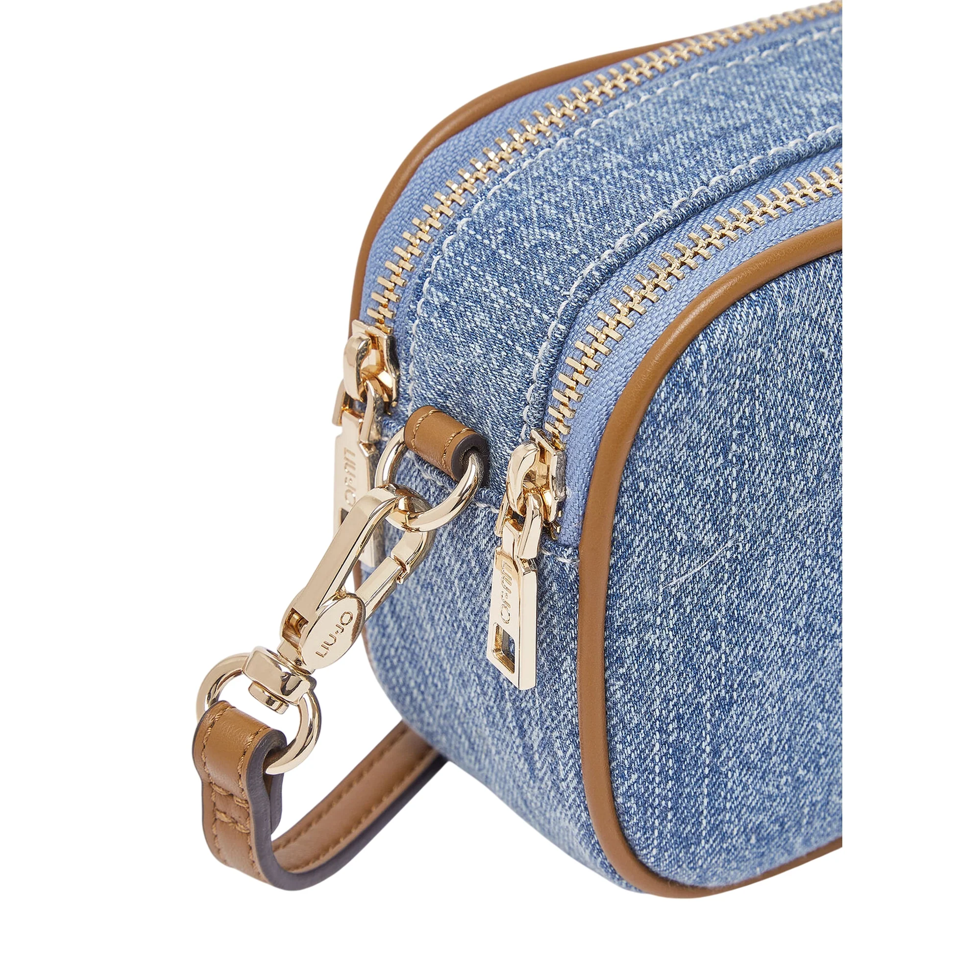 Mini bag a tracolla in denim - Image 5