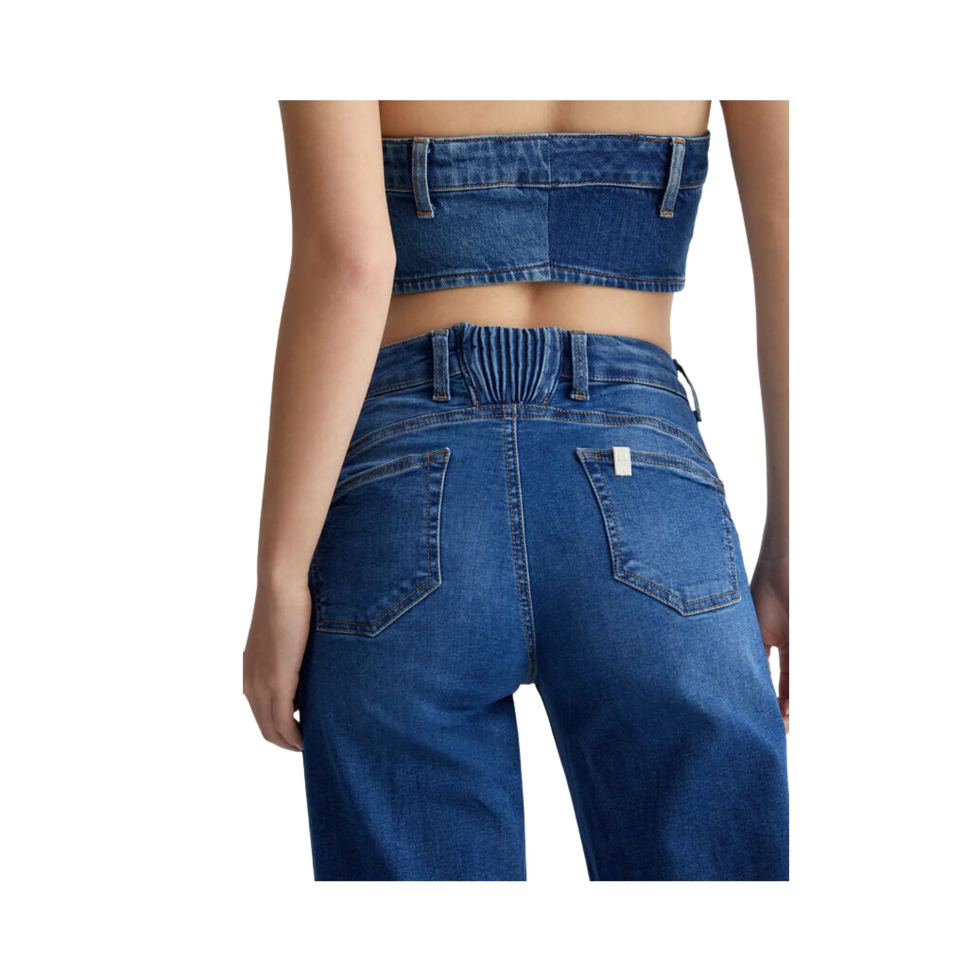 Jeans Donna Palazzo Parfait Flare - Image 5