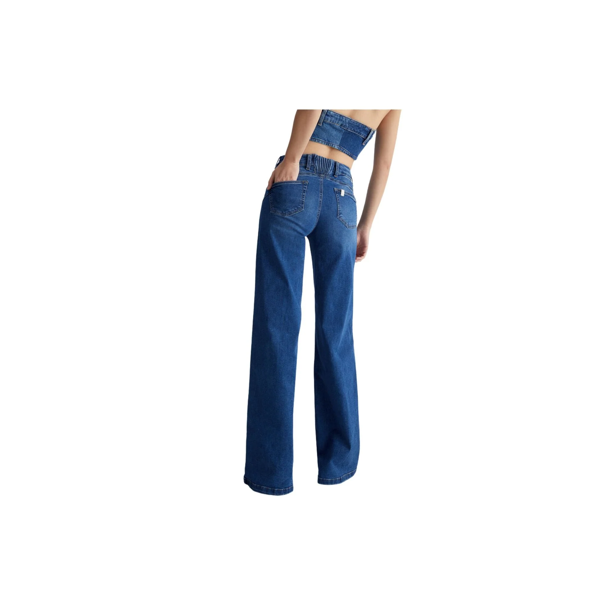Jeans Donna Palazzo Parfait Flare - Image 9