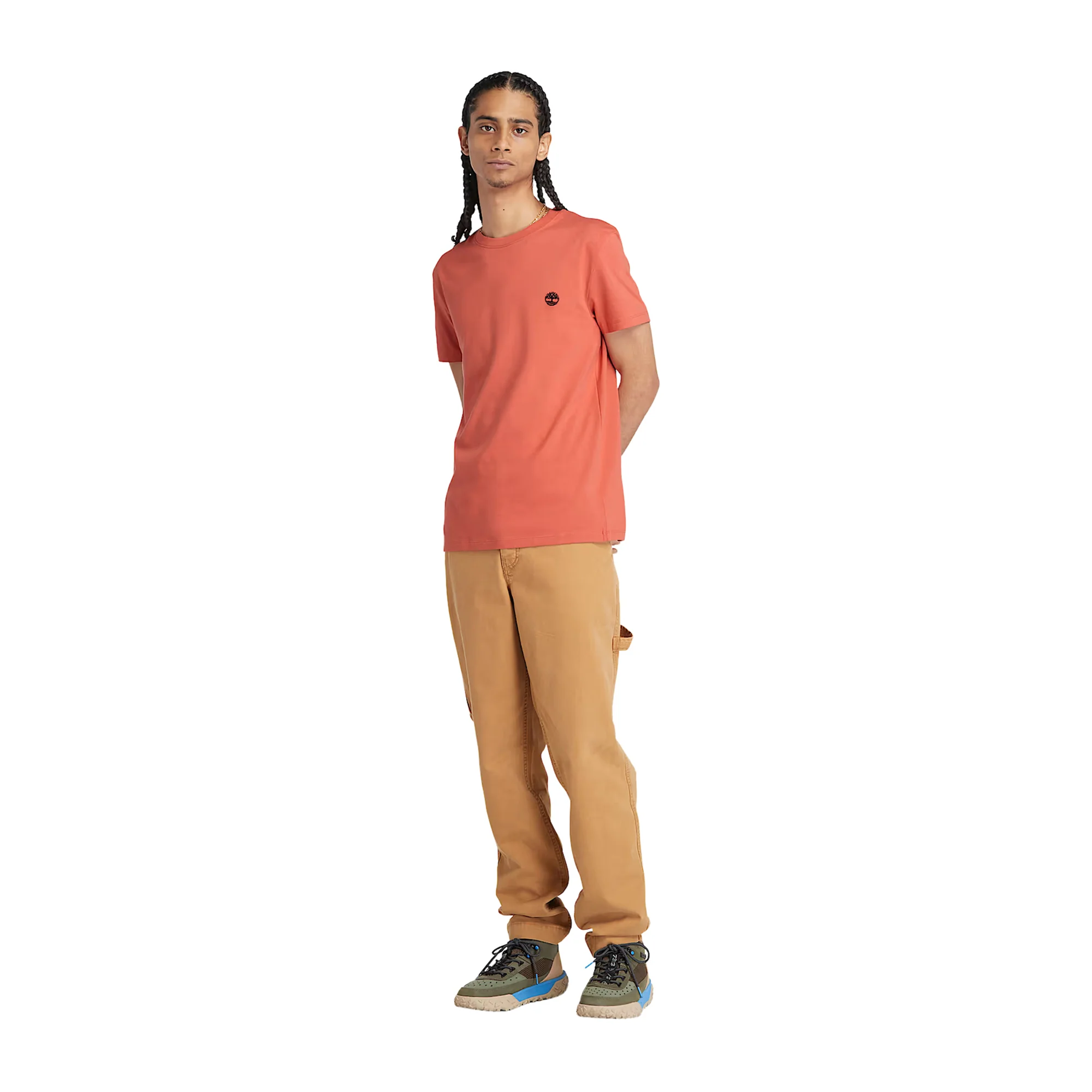 T-shirt Uomo Dunstan River arancione - Image 5