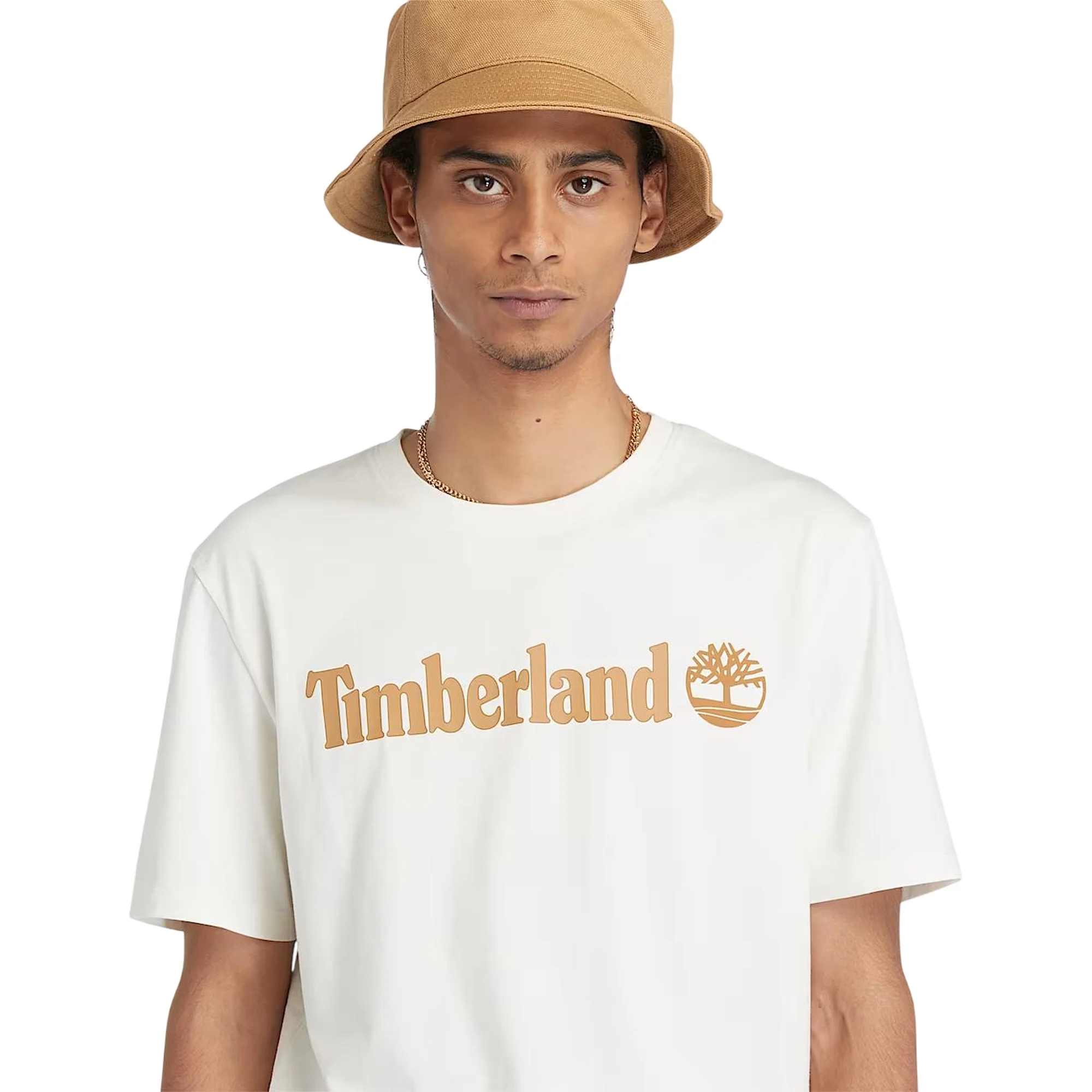 T-shirt Uomo Con Logo Lineare Kennebec River Bianco - Image 4