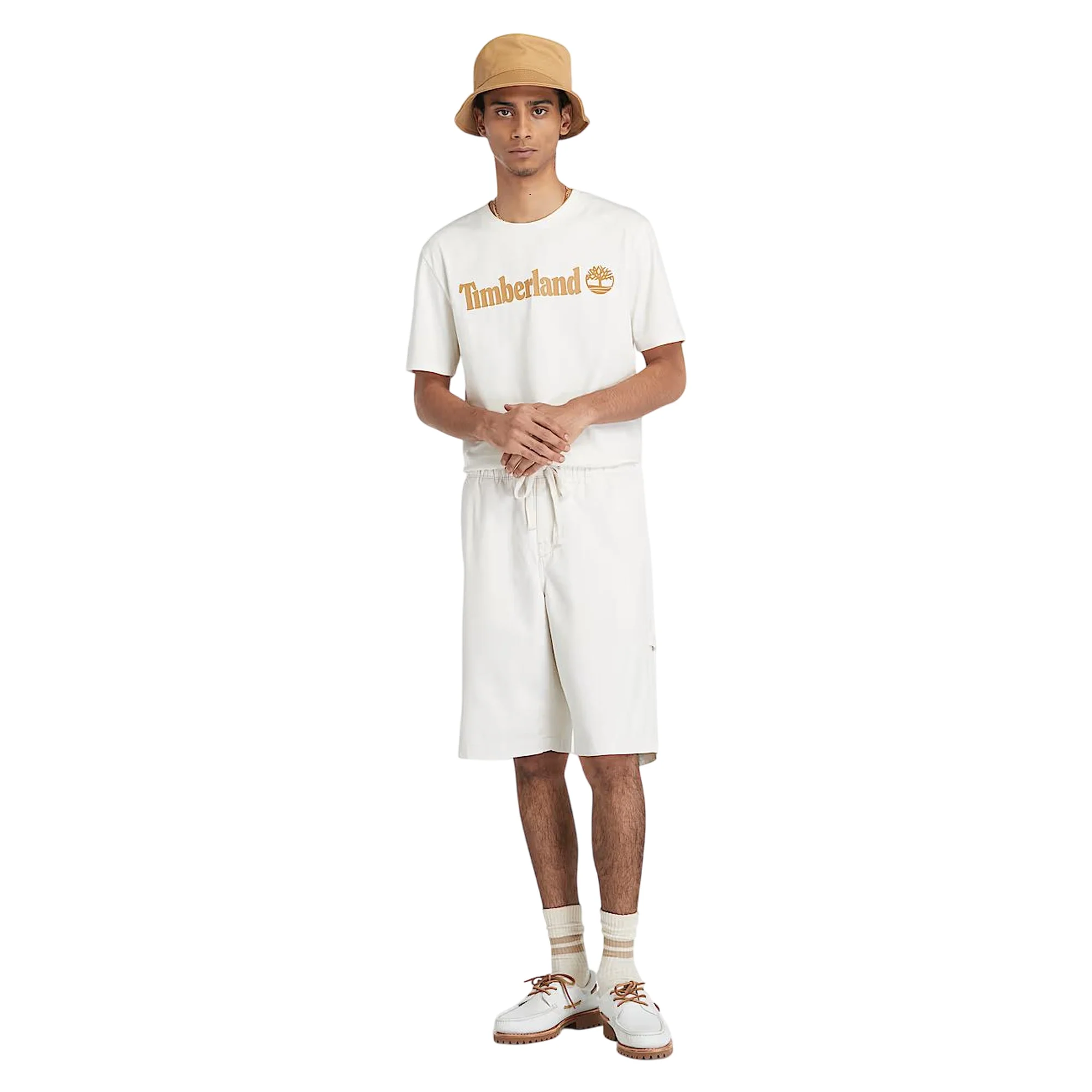 T-shirt Uomo Con Logo Lineare Kennebec River Bianco - Image 5