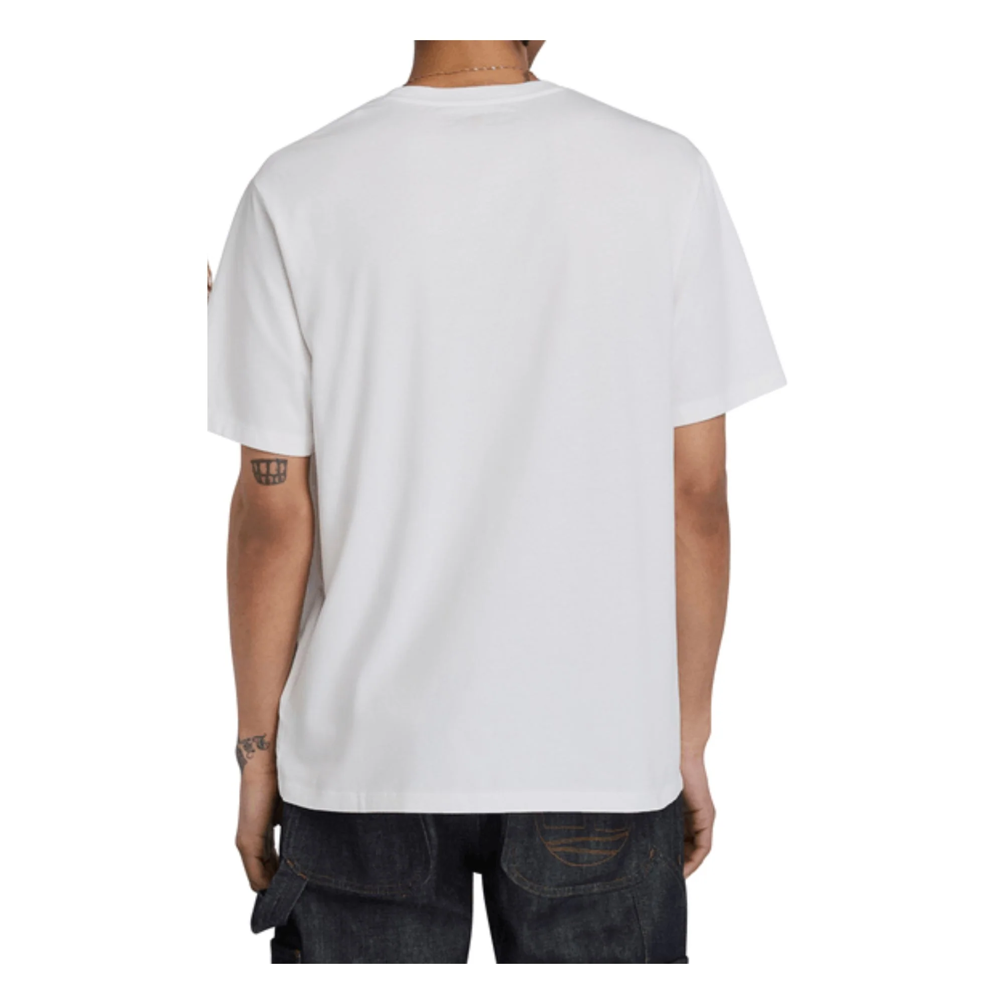 T-shirt Unisex Silicon Badge Tee Bianca - Image 3