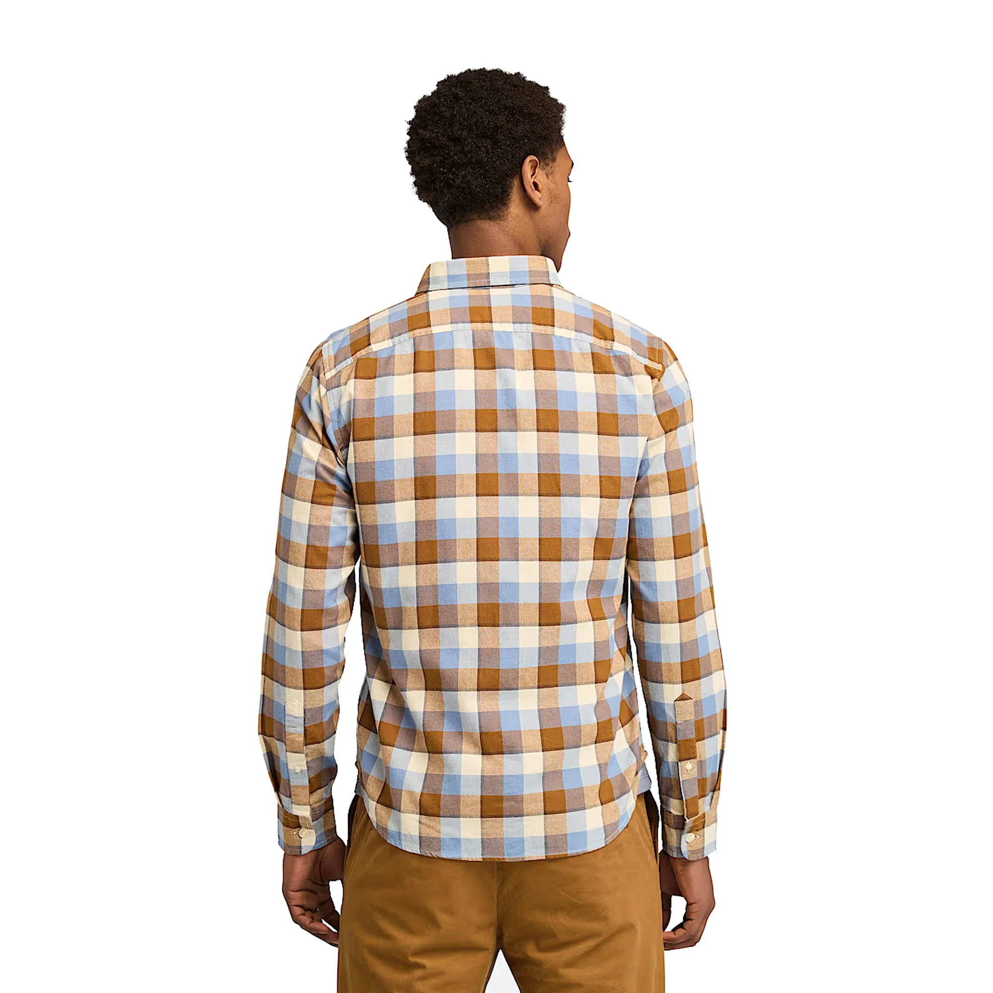 Camicia Uomo quadri SolucellAir Giallo scuro - Image 3