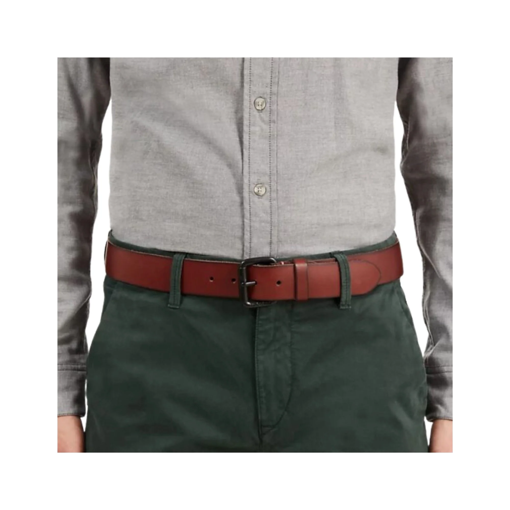 Cintura Uomo in pelle - Image 4