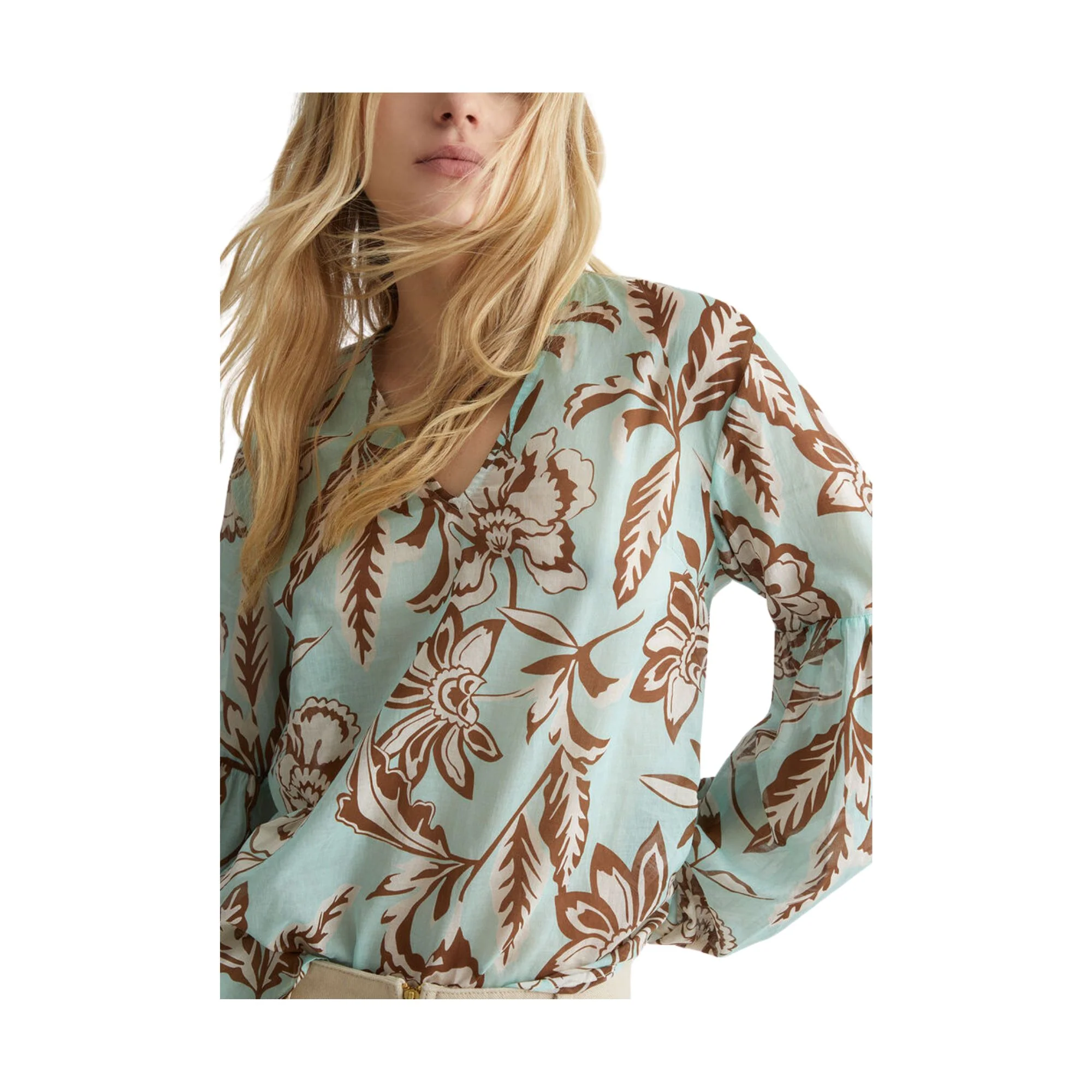 Blusa Donna con stampa floreale - Image 4