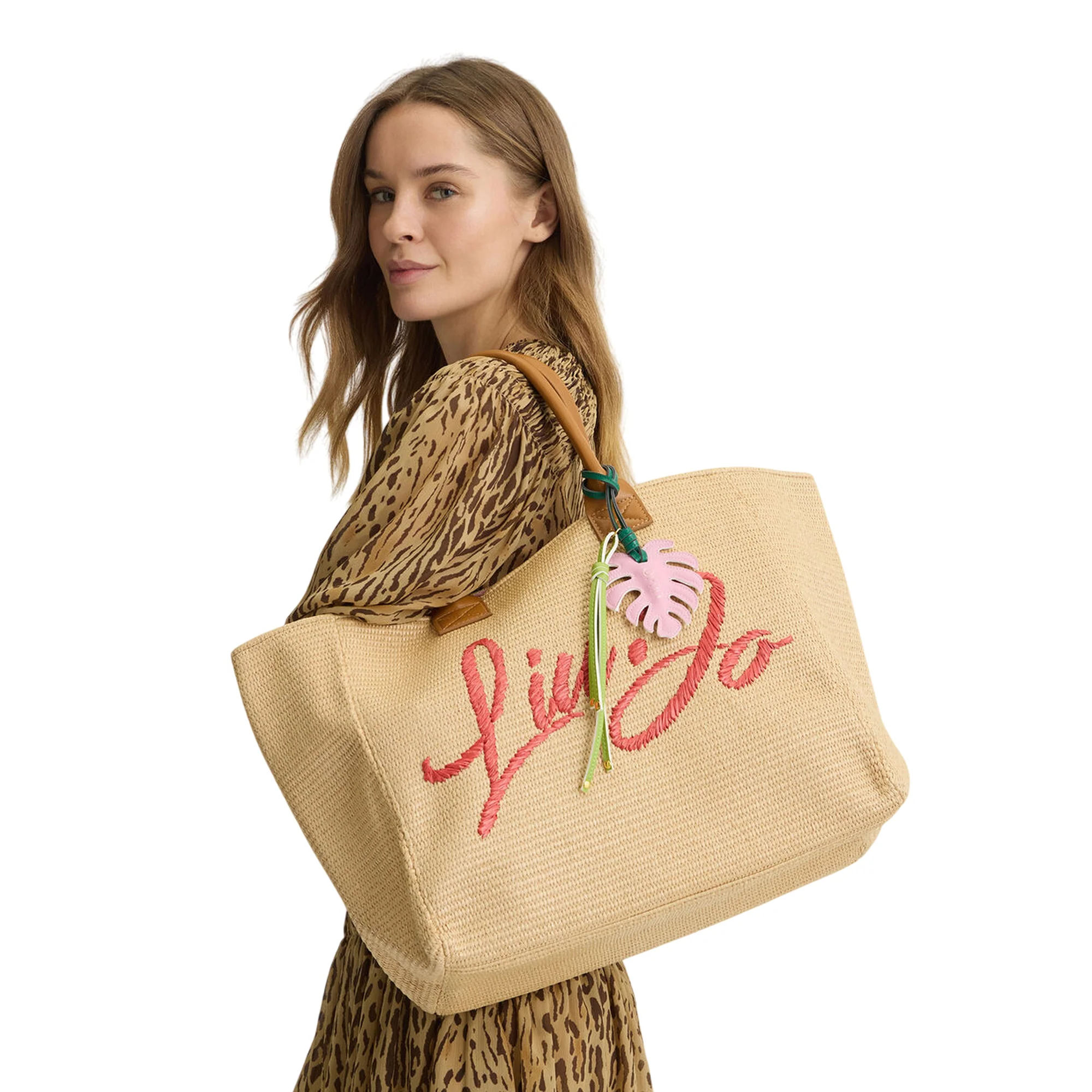 Borsa Grande Donna in Rafia - Image 3