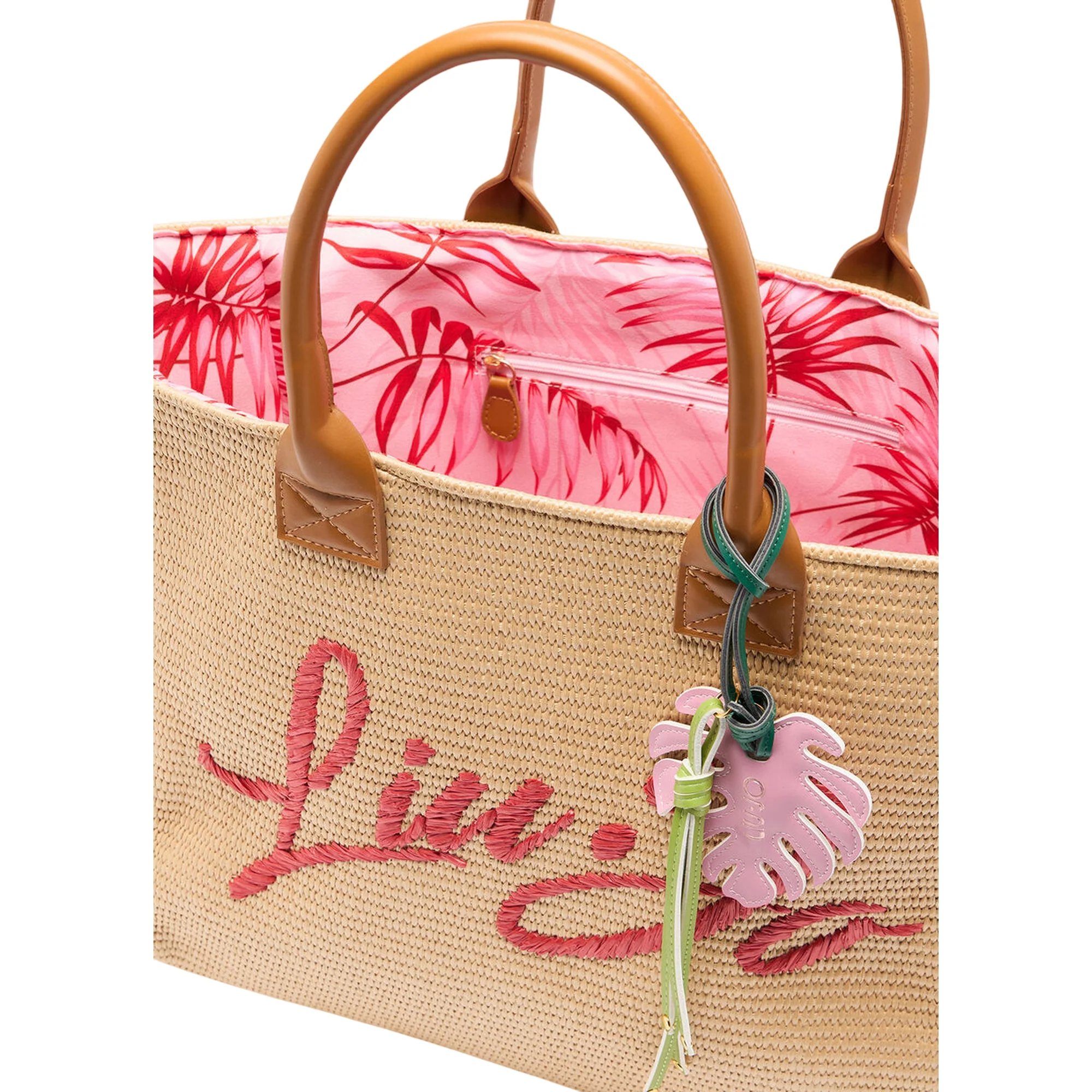 Borsa Grande Donna in Rafia - Image 4